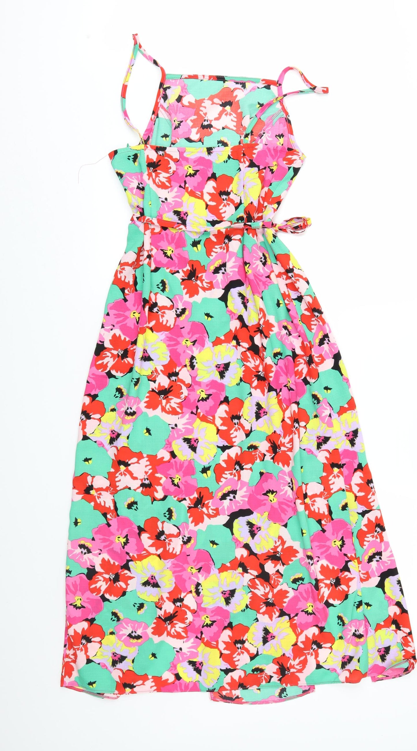 Atmosphere Womens Pink Floral  A-Line  Size 10