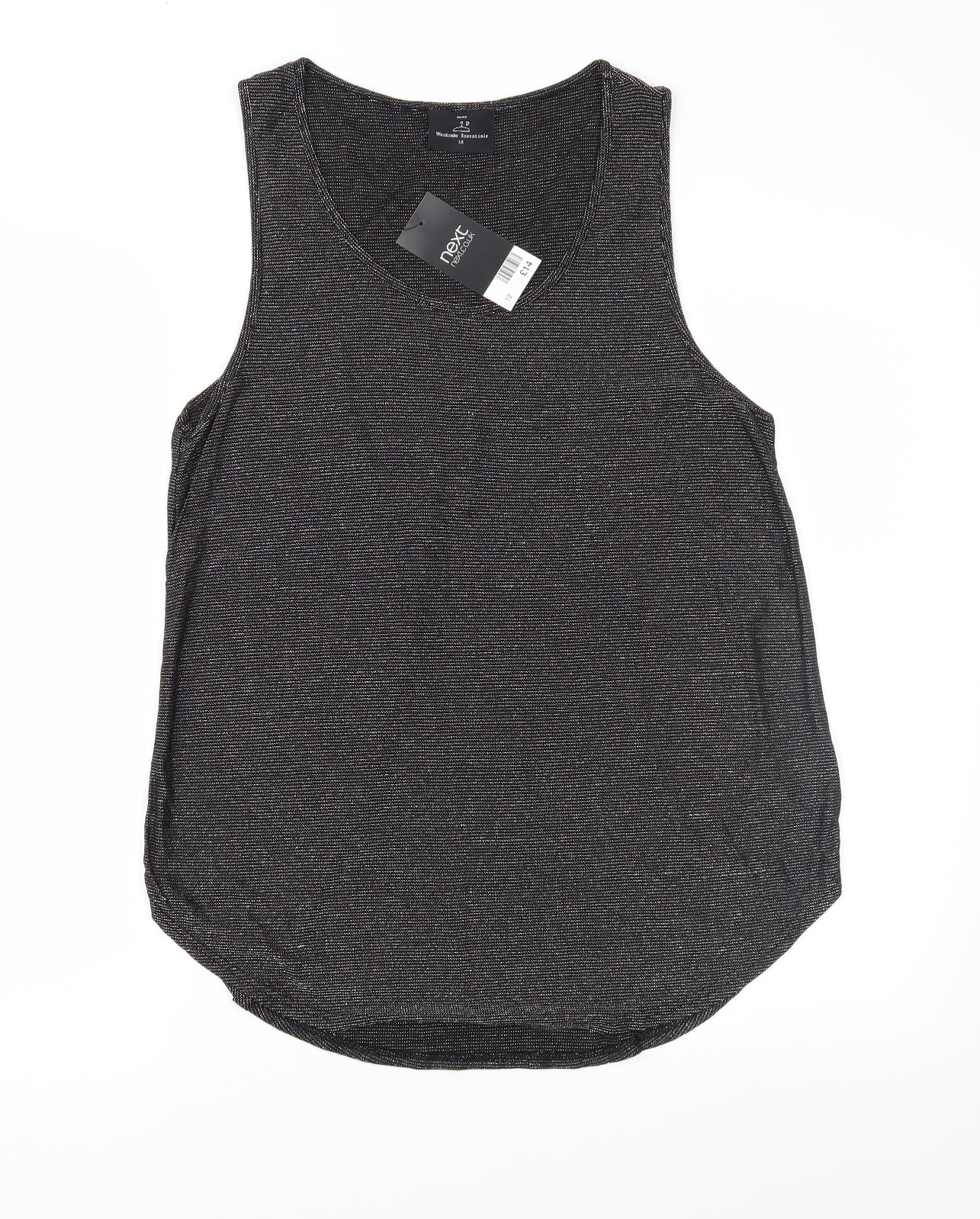 NEXT Womens Black   Basic Blouse Size 12