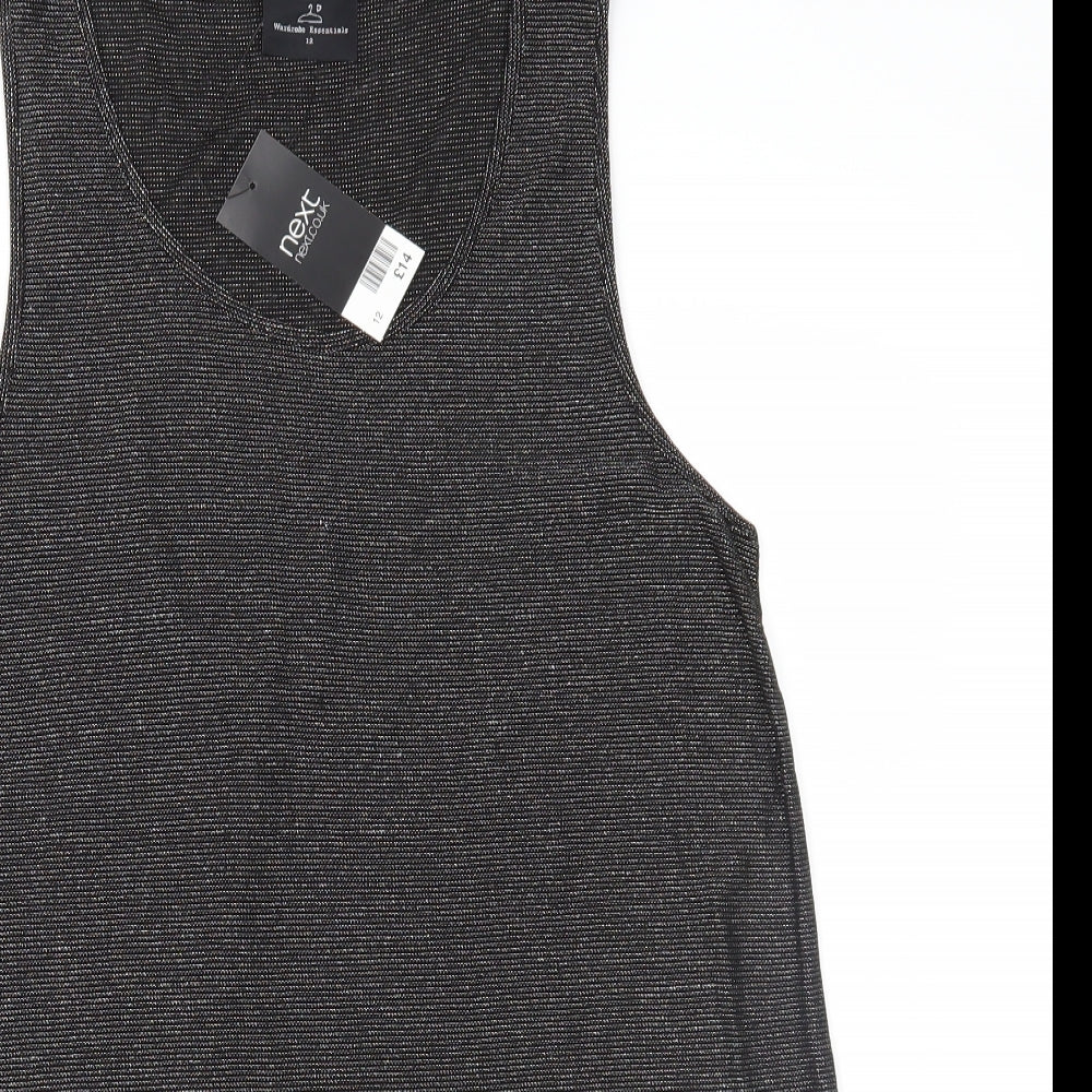 NEXT Womens Black   Basic Blouse Size 12