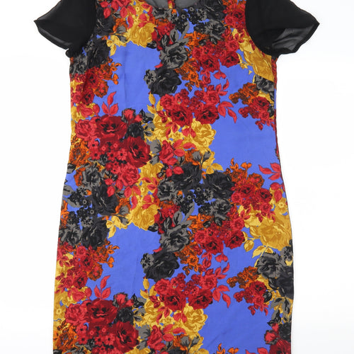 NEXT Womens Multicoloured Floral  Shift  Size 10