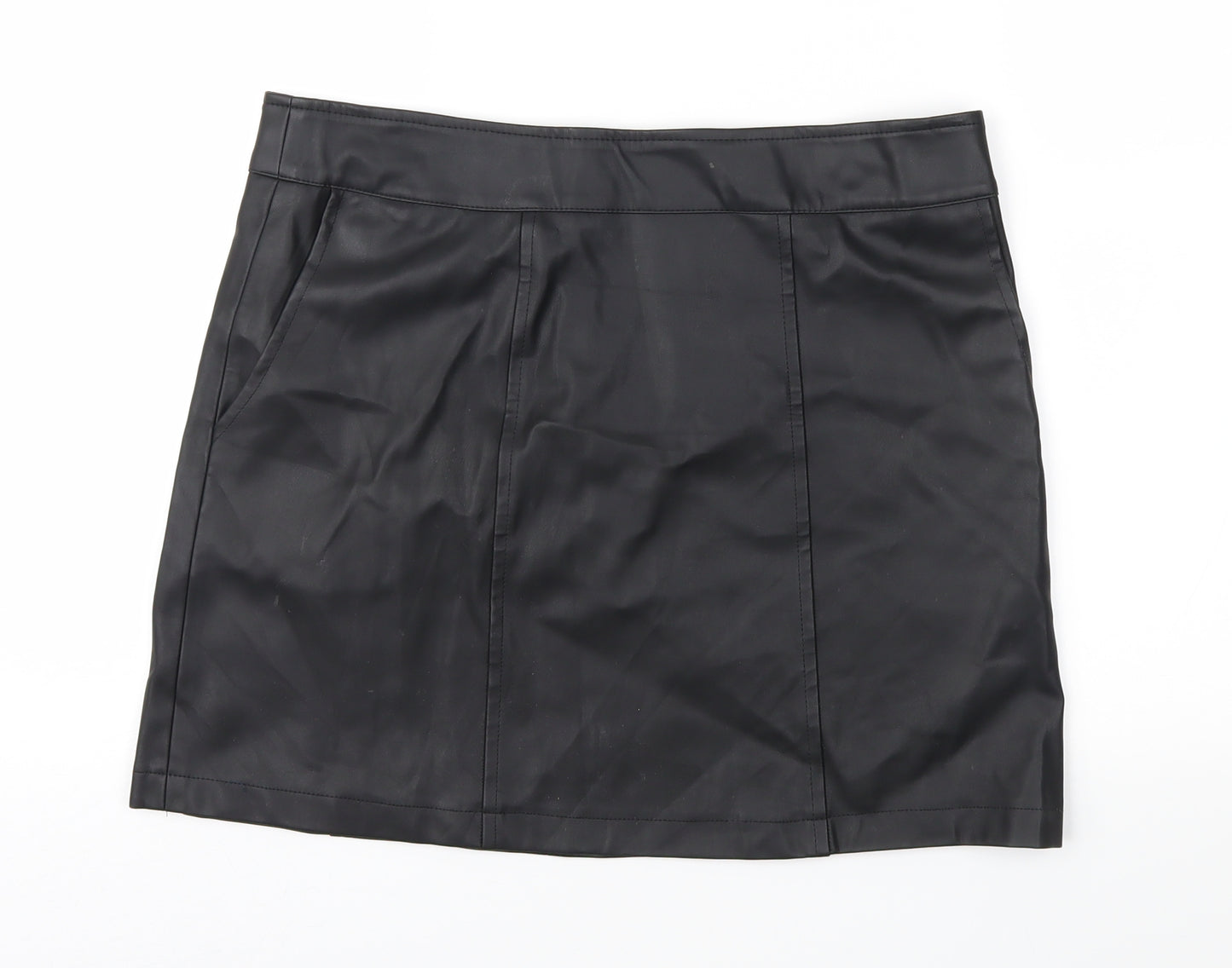 NEXT Womens Black   Mini Skirt Size 12