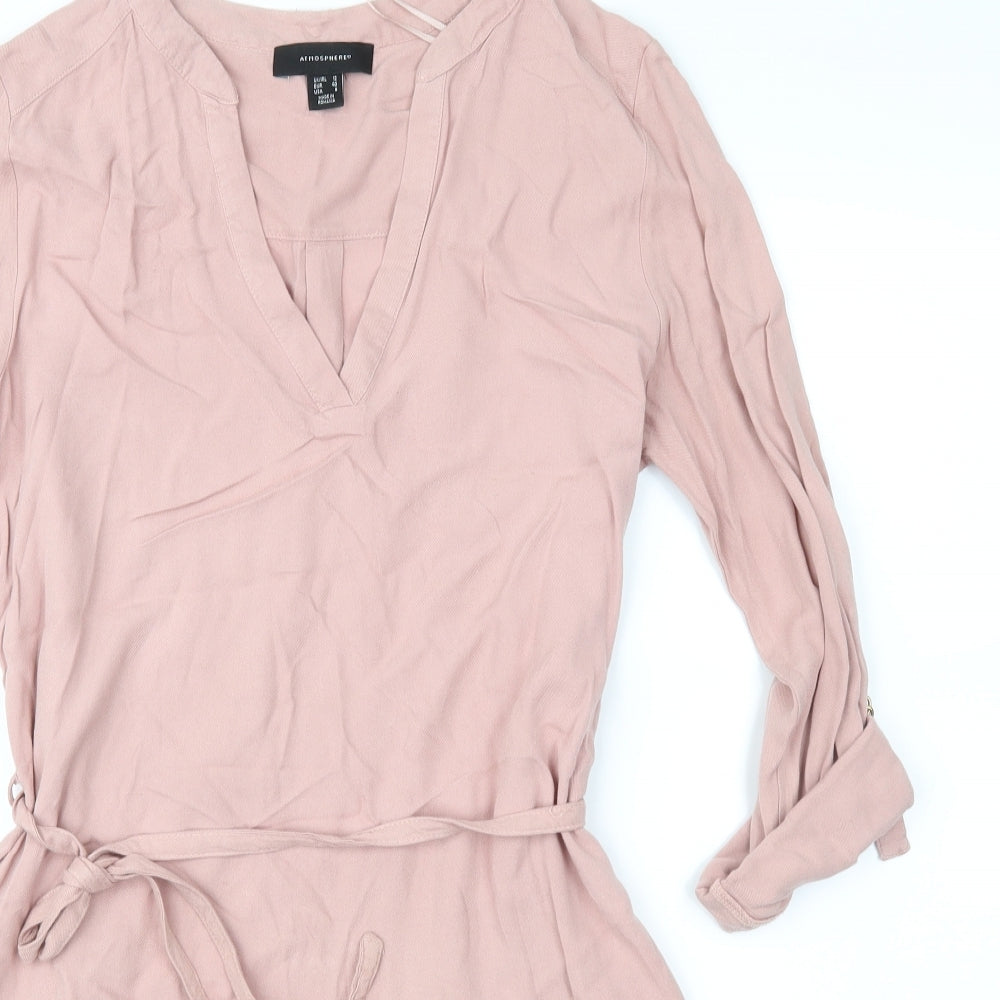 Atmosphere Womens Pink   Shirt Dress  Size 12