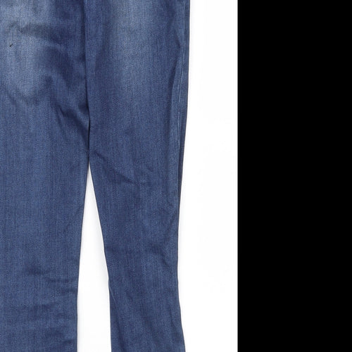 Threadbare Womens Blue  Denim Skinny Jeans Size 10 L28 in