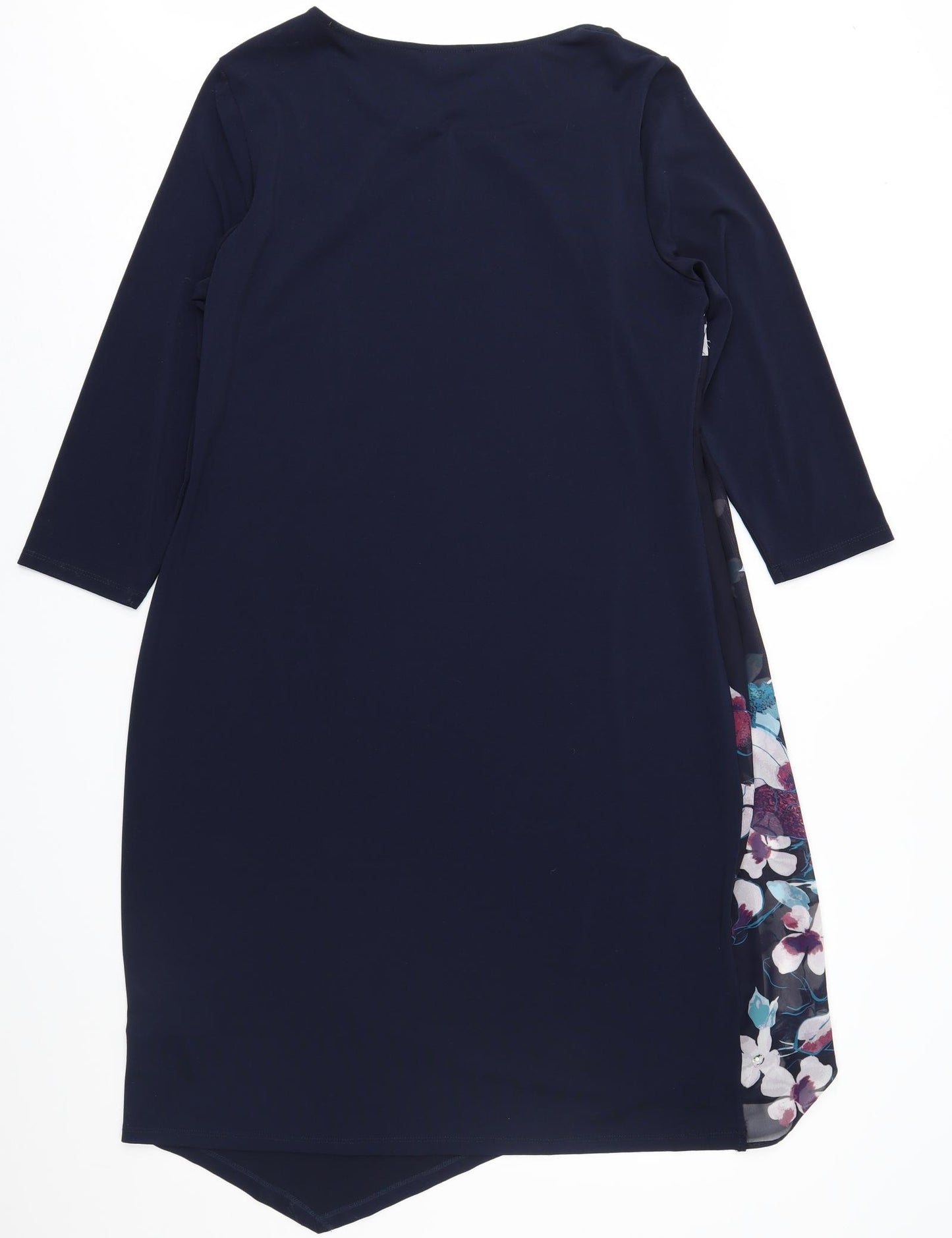 RJR Womens Blue Floral  A-Line  Size 16