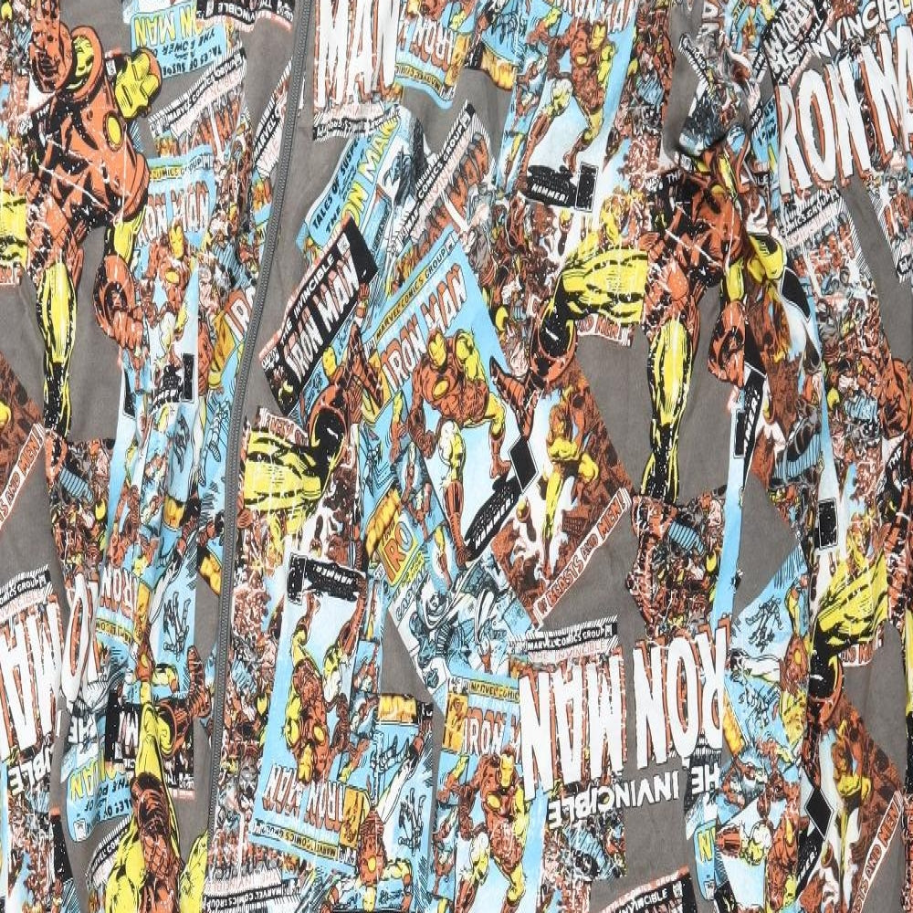 F&F Mens Multicoloured Geometric Jersey  One Piece Size L  - Avengers