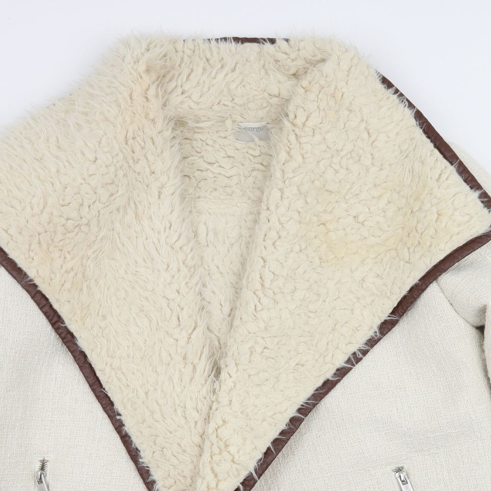 George Womens Ivory   Jacket  Size 16