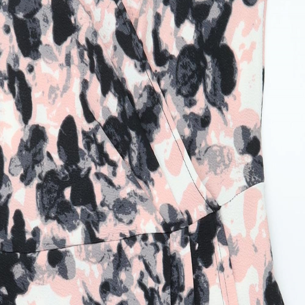 AX Paris Womens Pink Geometric Jersey Bodycon  Size 12  - Abstract