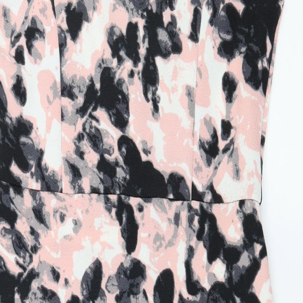 AX Paris Womens Pink Geometric Jersey Bodycon  Size 12  - Abstract
