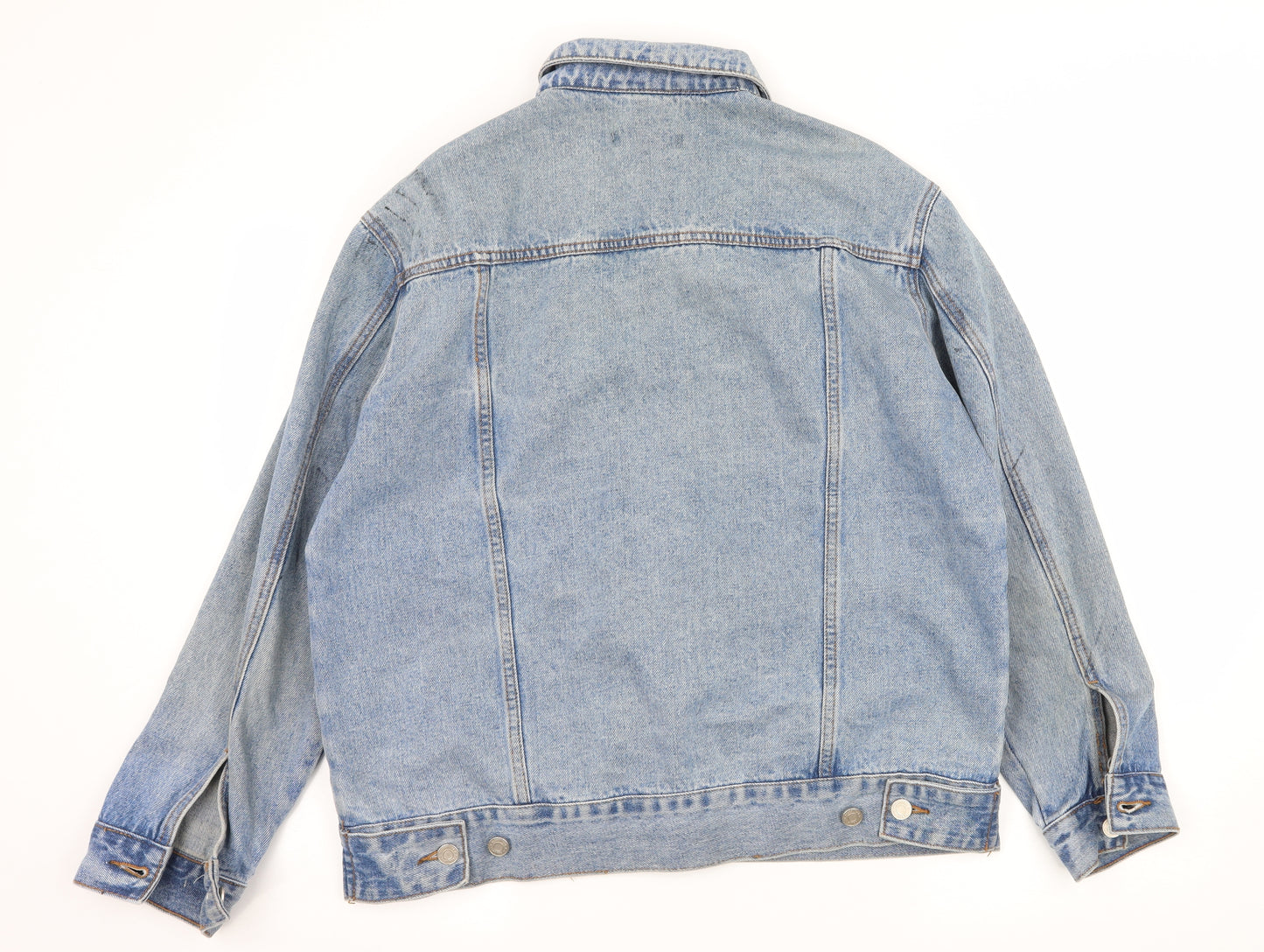 Missguided Womens Blue  Denim Jacket  Size 10