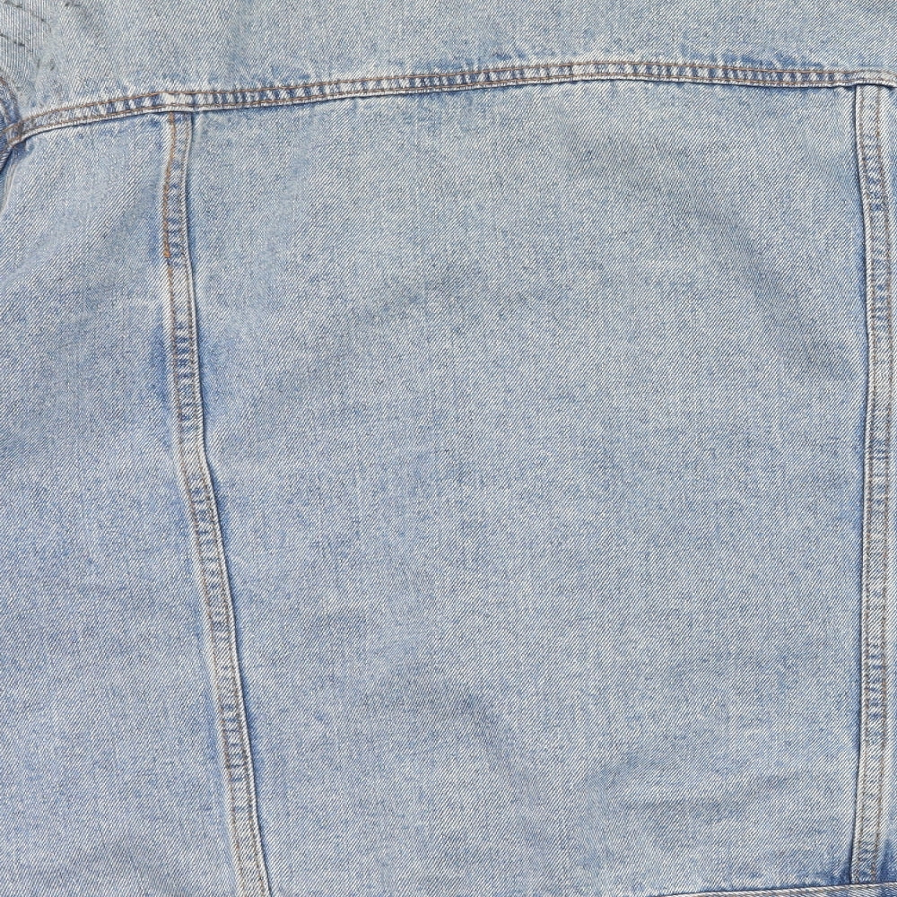 Missguided Womens Blue  Denim Jacket  Size 10