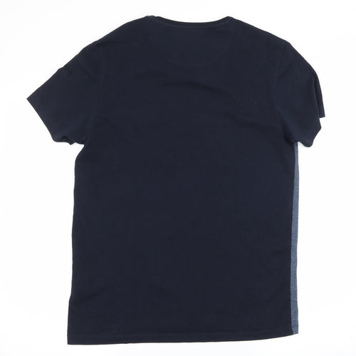 Burton Mens Blue  Jersey  T-Shirt Size M