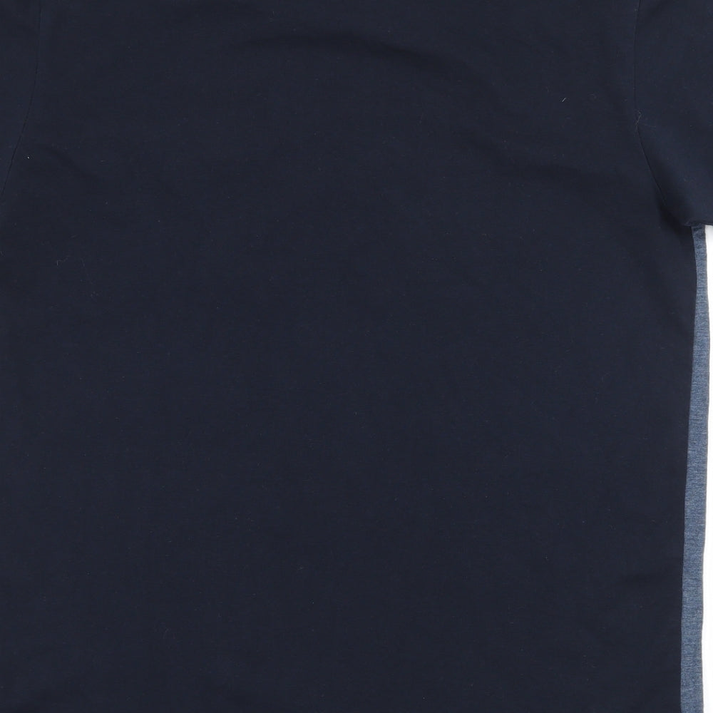 Burton Mens Blue  Jersey  T-Shirt Size M