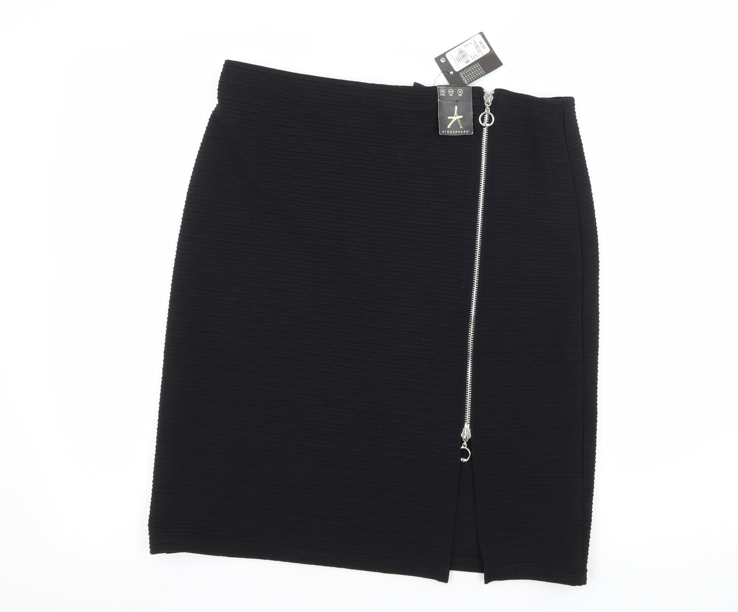 Primark Womens Black  Jersey A-Line Skirt Size 16