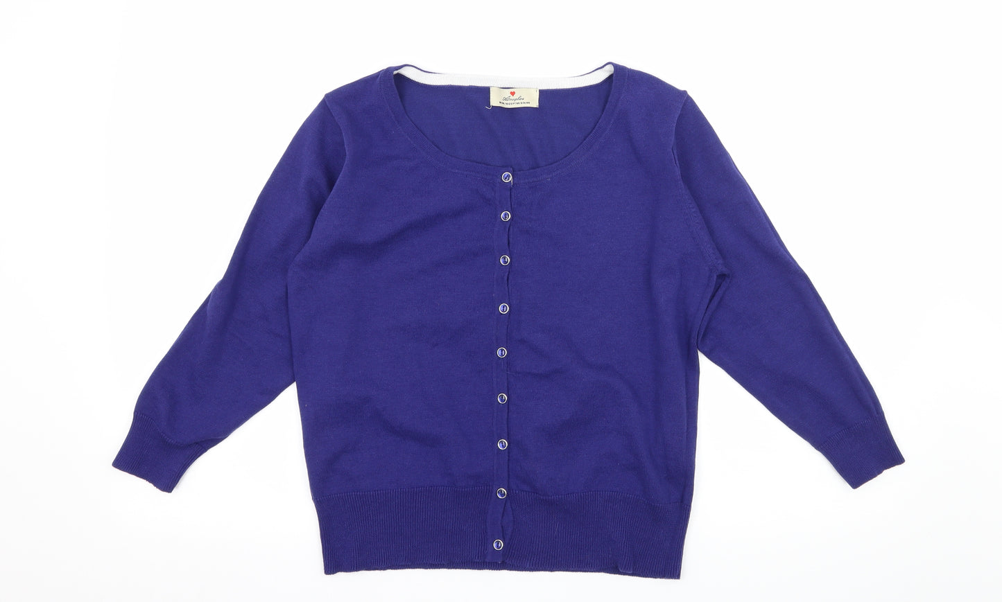 Atmosphere Womens Blue  Knit Cardigan Jumper Size 18