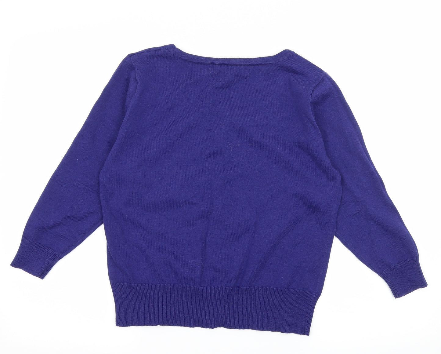Atmosphere Womens Blue  Knit Cardigan Jumper Size 18
