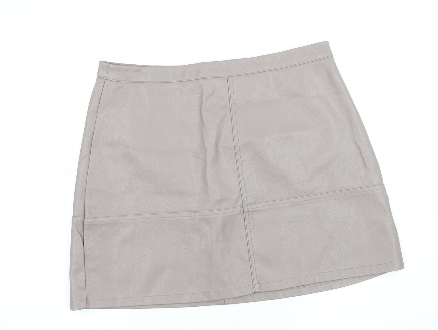 New Look Womens Grey   A-Line Skirt Size 16