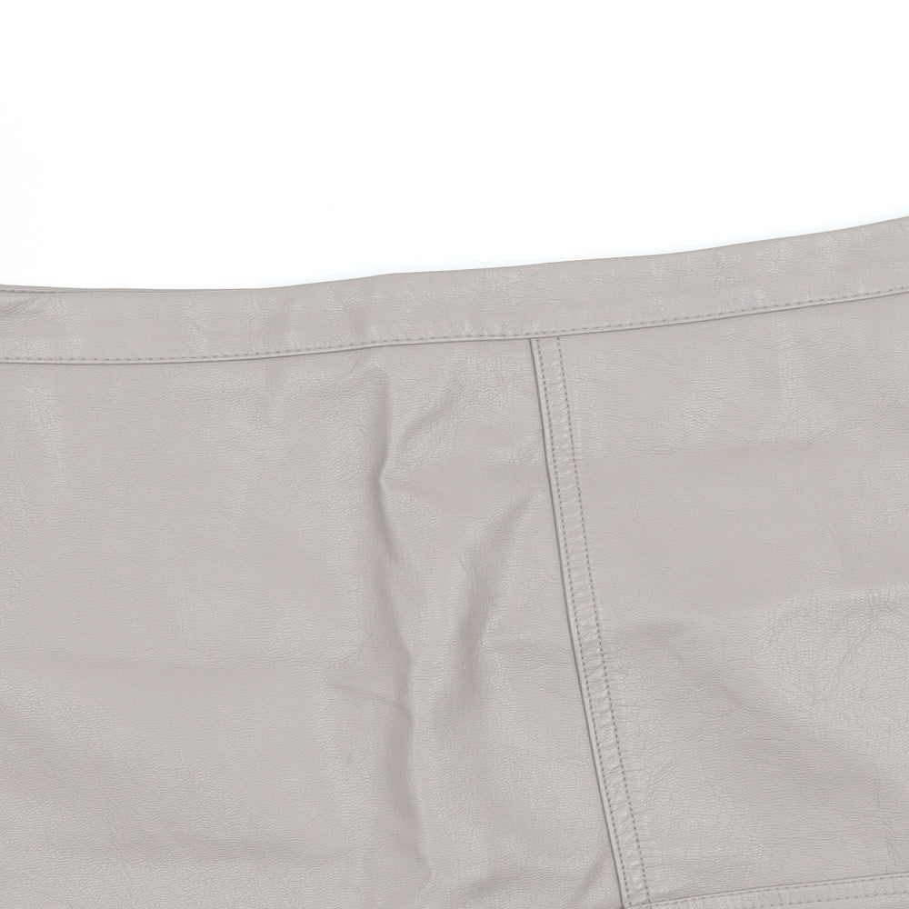 New Look Womens Grey   A-Line Skirt Size 16