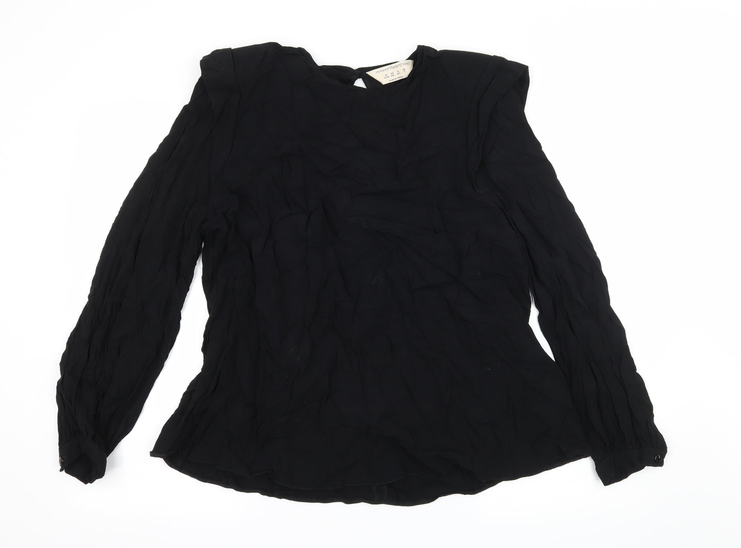 Primark Womens Black   Basic Blouse Size 16