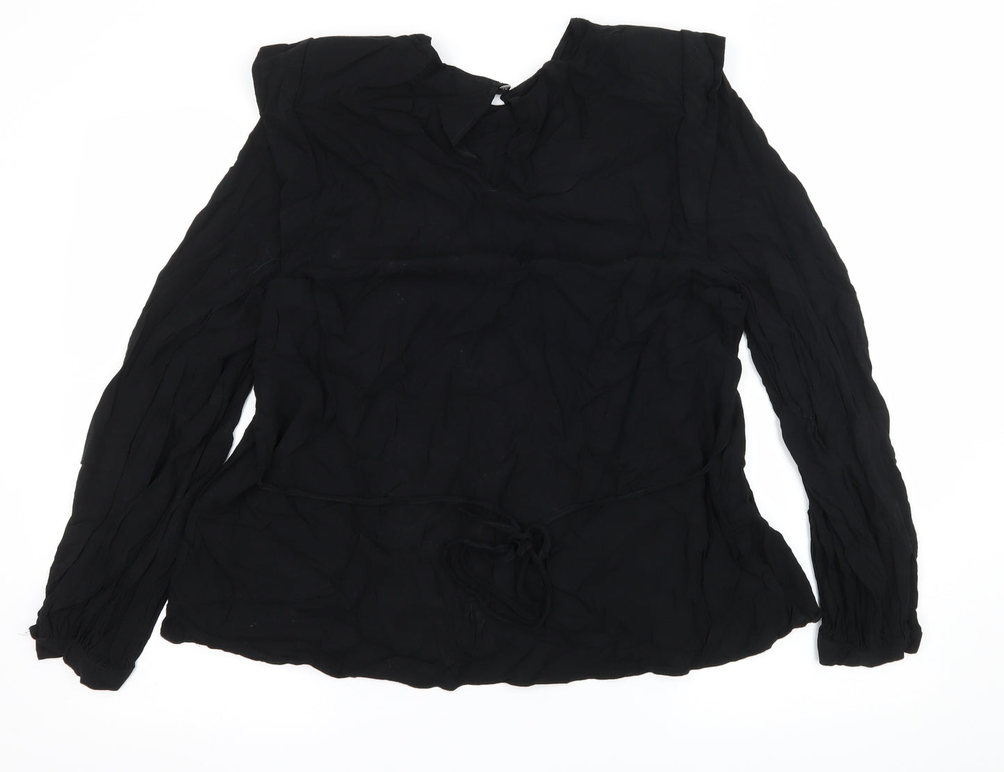 Primark Womens Black   Basic Blouse Size 16