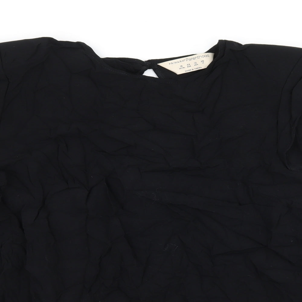 Primark Womens Black   Basic Blouse Size 16