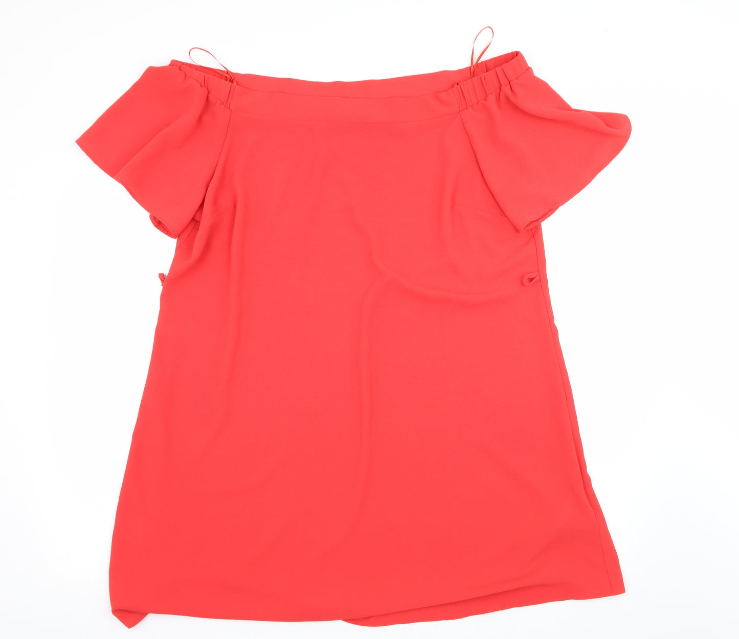 F&F Womens Red Batik  A-Line  Size 16