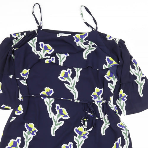 Warehose Womens Blue   Fit & Flare  Size 10