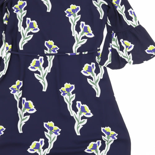 Warehose Womens Blue   Fit & Flare  Size 10