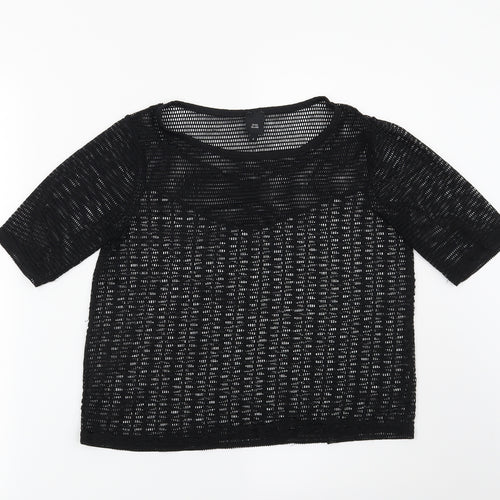 River Island Womens Black   Basic Blouse Size 8