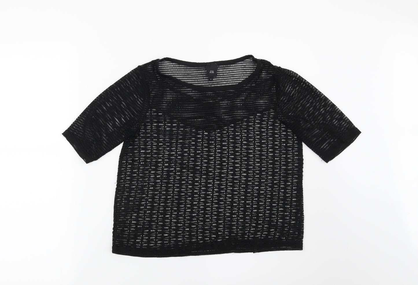 River Island Womens Black   Basic Blouse Size 8