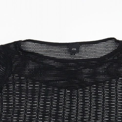 River Island Womens Black   Basic Blouse Size 8