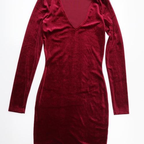 H&M Womens Pink   Bodycon  Size 6