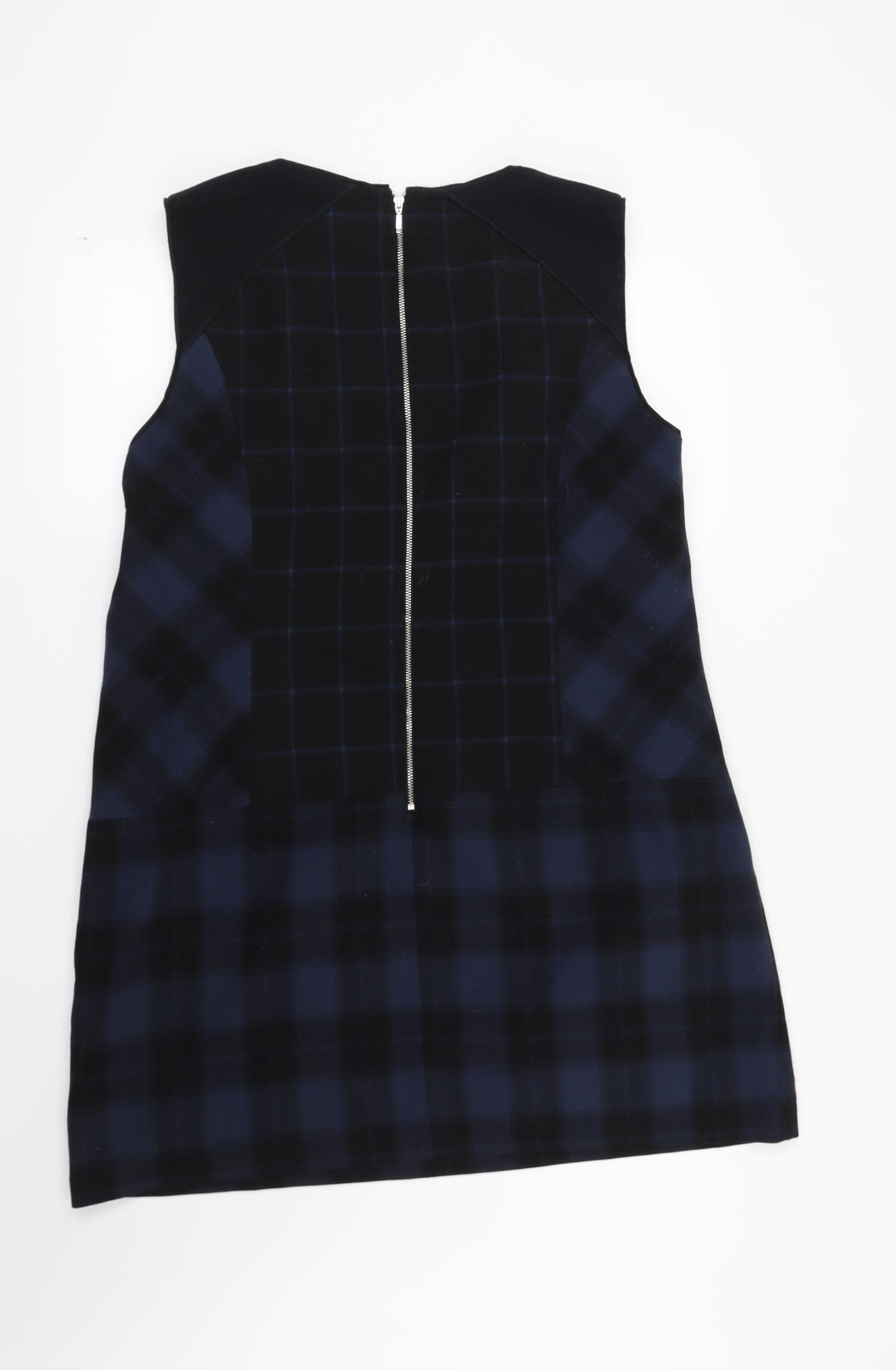 NEXT Womens Blue Check  Shift  Size 18