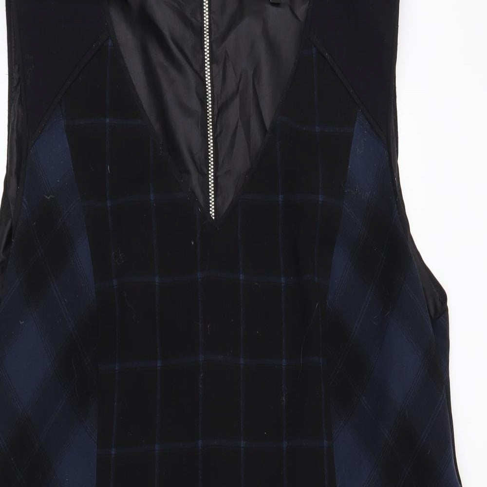NEXT Womens Blue Check  Shift  Size 18