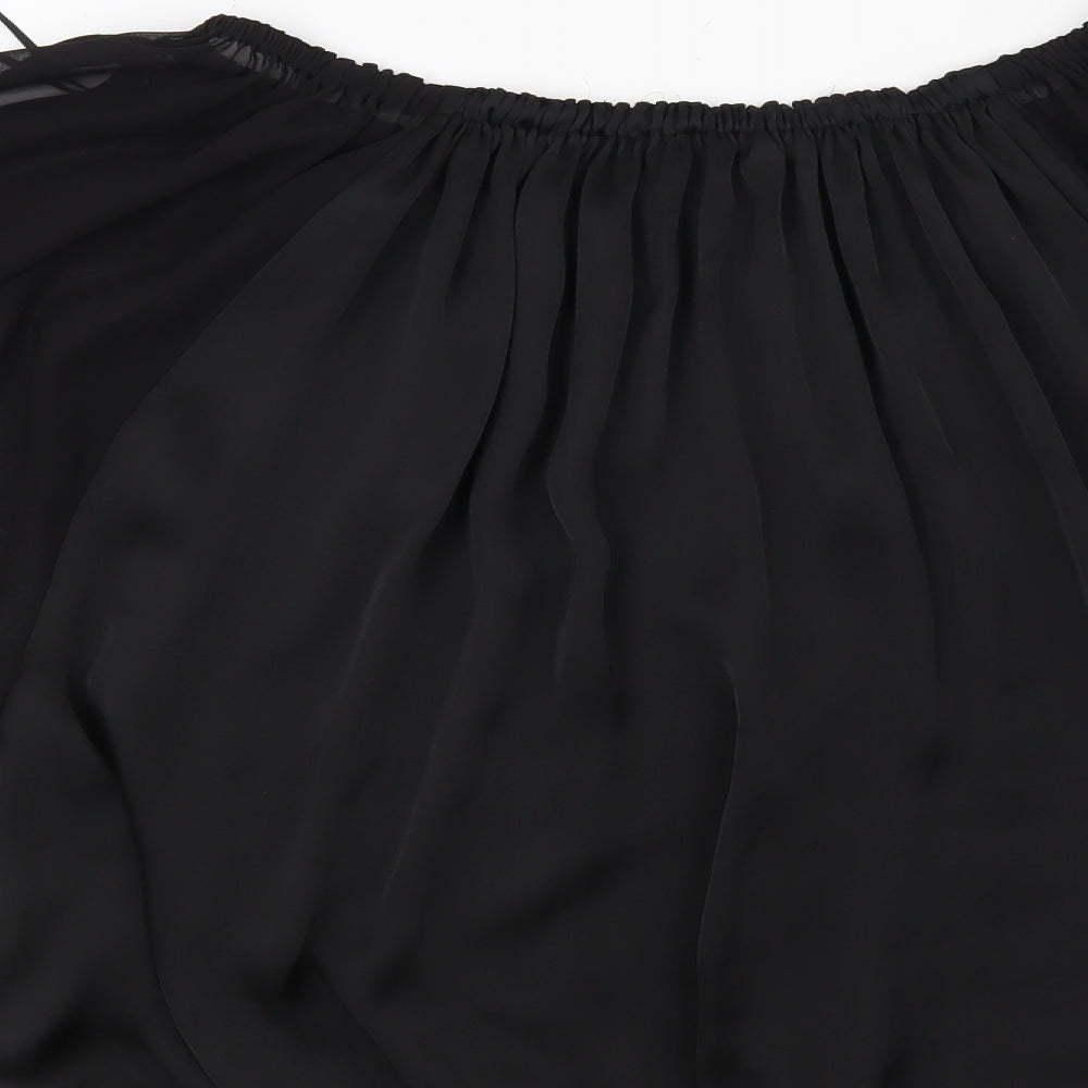 NEXT Womens Black   Basic Blouse Size 10