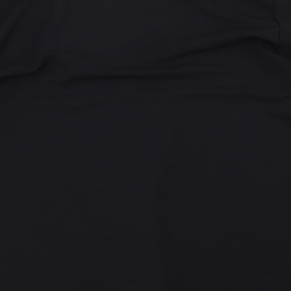 Preworn Womens Black   Basic Blouse Size 2XL