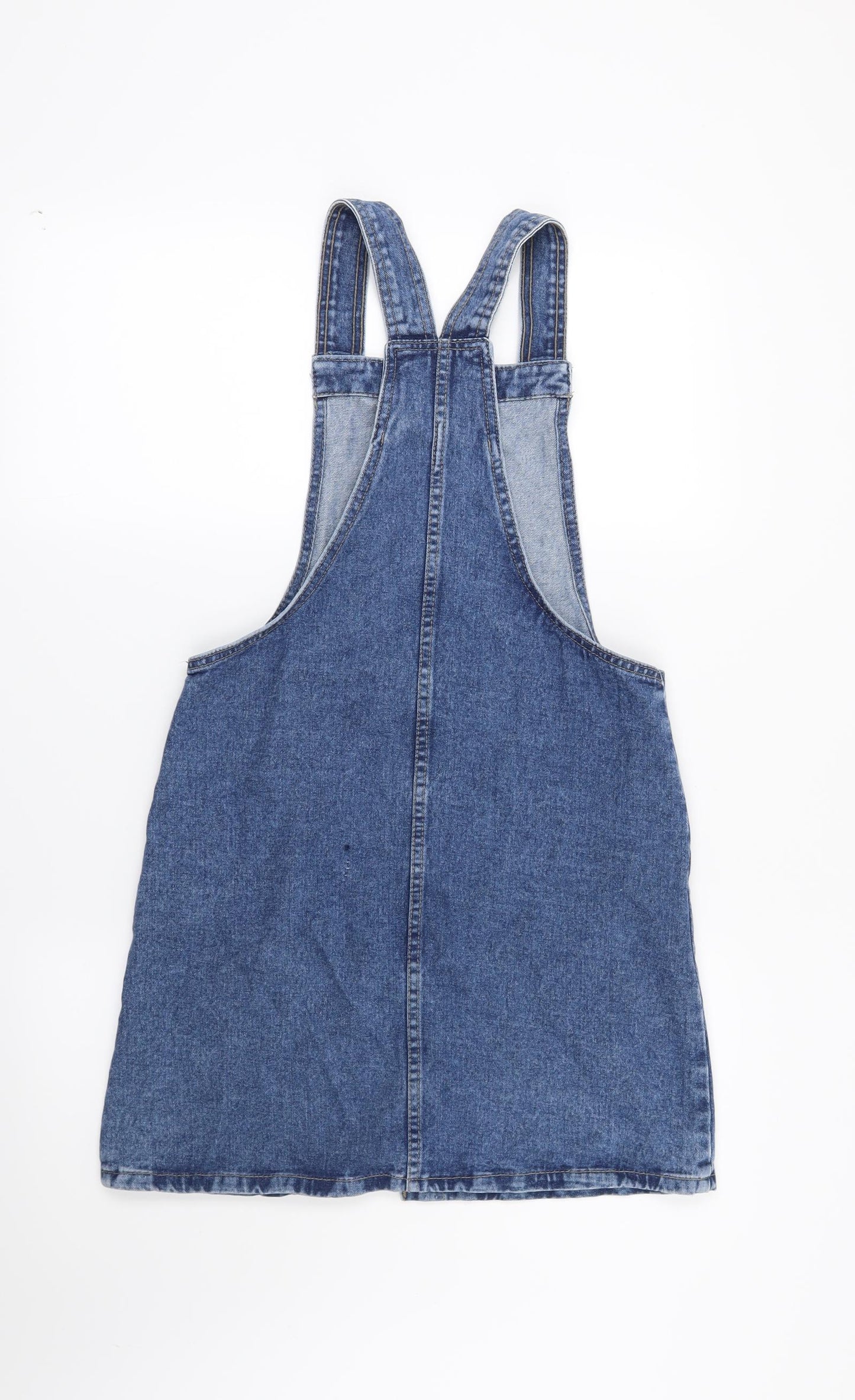 Denim CO Womens Blue   Pinafore/Dungaree Dress  Size 6
