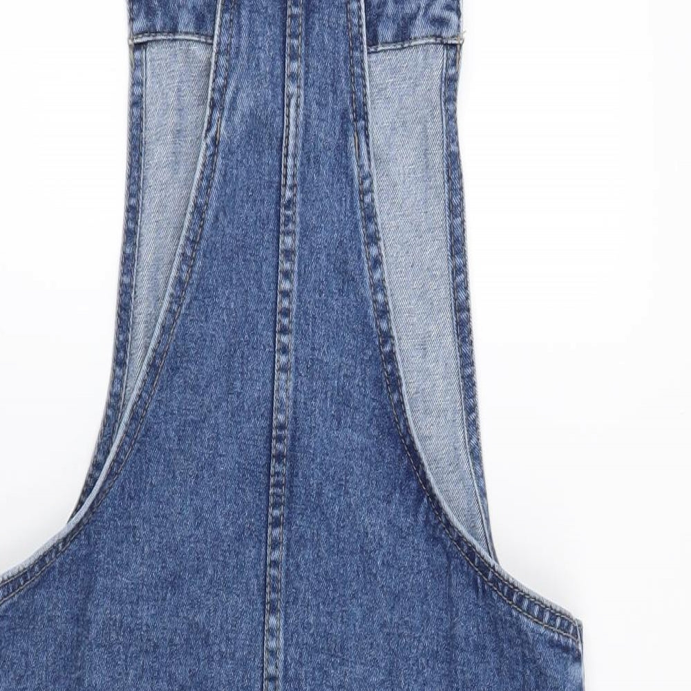 Denim CO Womens Blue   Pinafore/Dungaree Dress  Size 6
