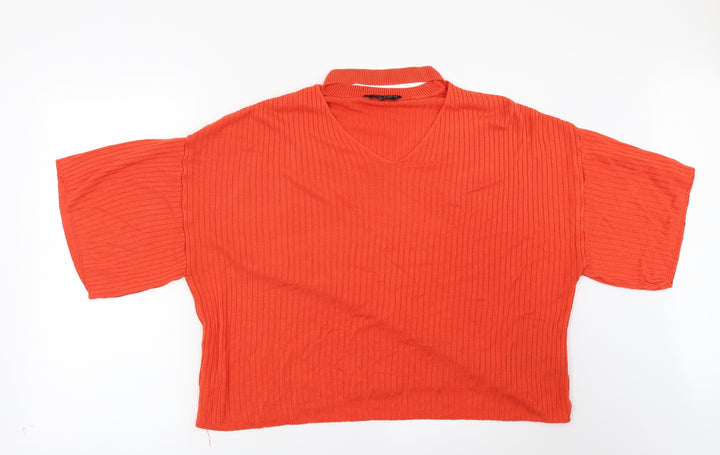 Dorothy Perkins Womens Red   Pullover Jumper Size 14