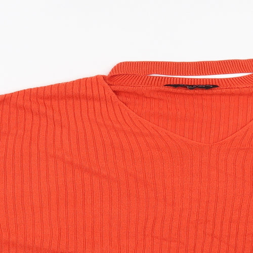 Dorothy Perkins Womens Red   Pullover Jumper Size 14