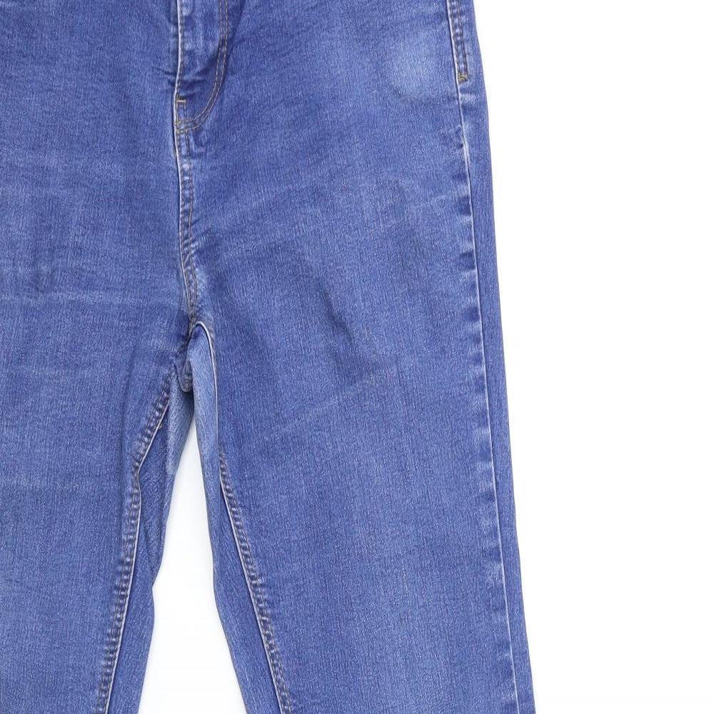George Womens Blue  Denim Flared Jeans Size 10 L28 in