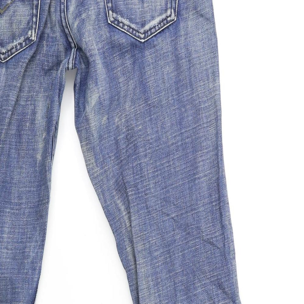 River Island Womens Blue  Denim Flared Jeans Size 12 L30 in