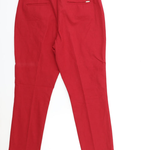 Marks and Spencer Womens Red   Skinny Jeans Size 12 L25 in