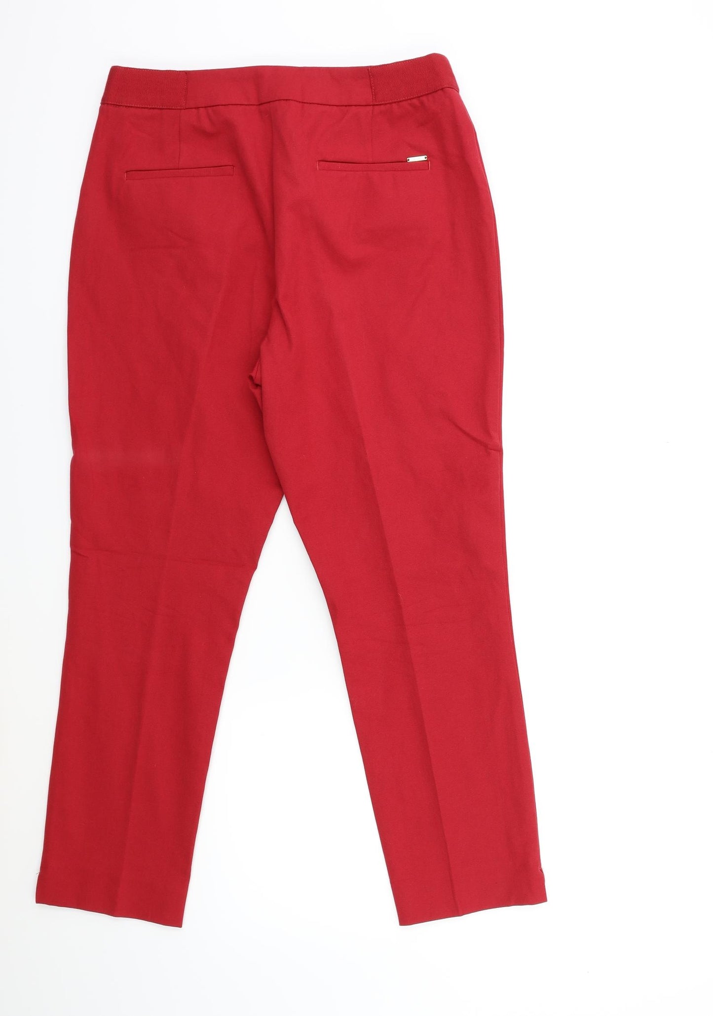 Marks and Spencer Womens Red   Skinny Jeans Size 12 L25 in