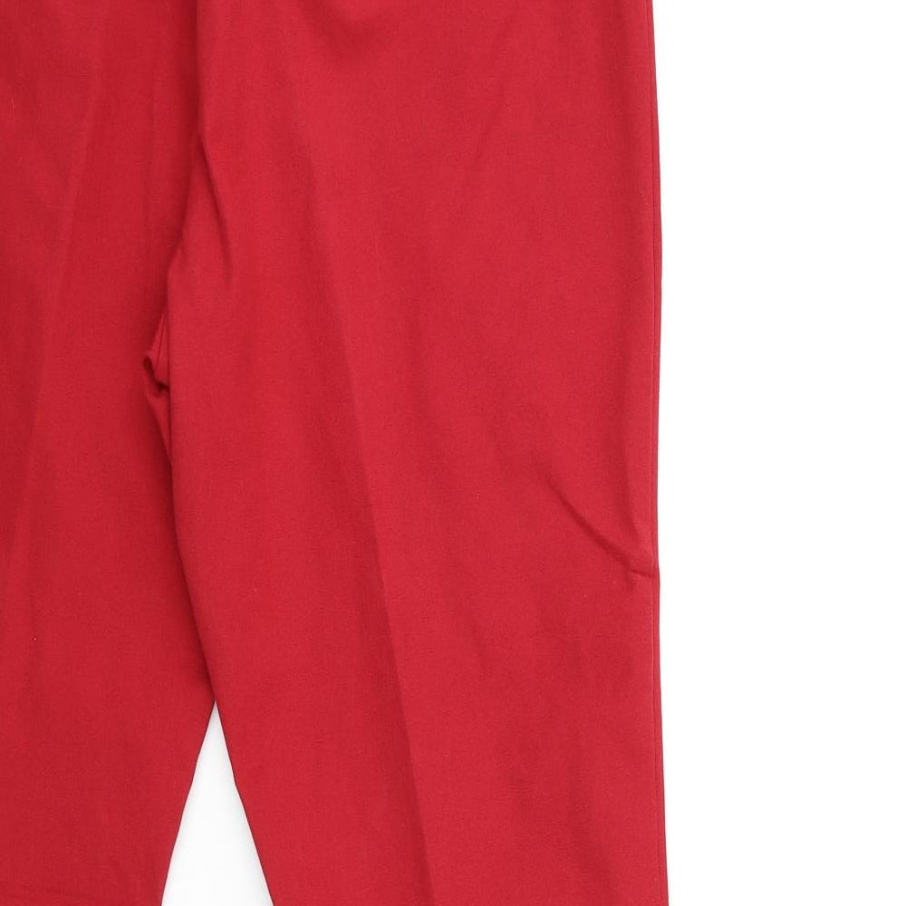 Marks and Spencer Womens Red   Skinny Jeans Size 12 L25 in