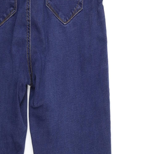 Denim & Co. Womens Blue  Denim Skinny Jeans Size 14 L23 in