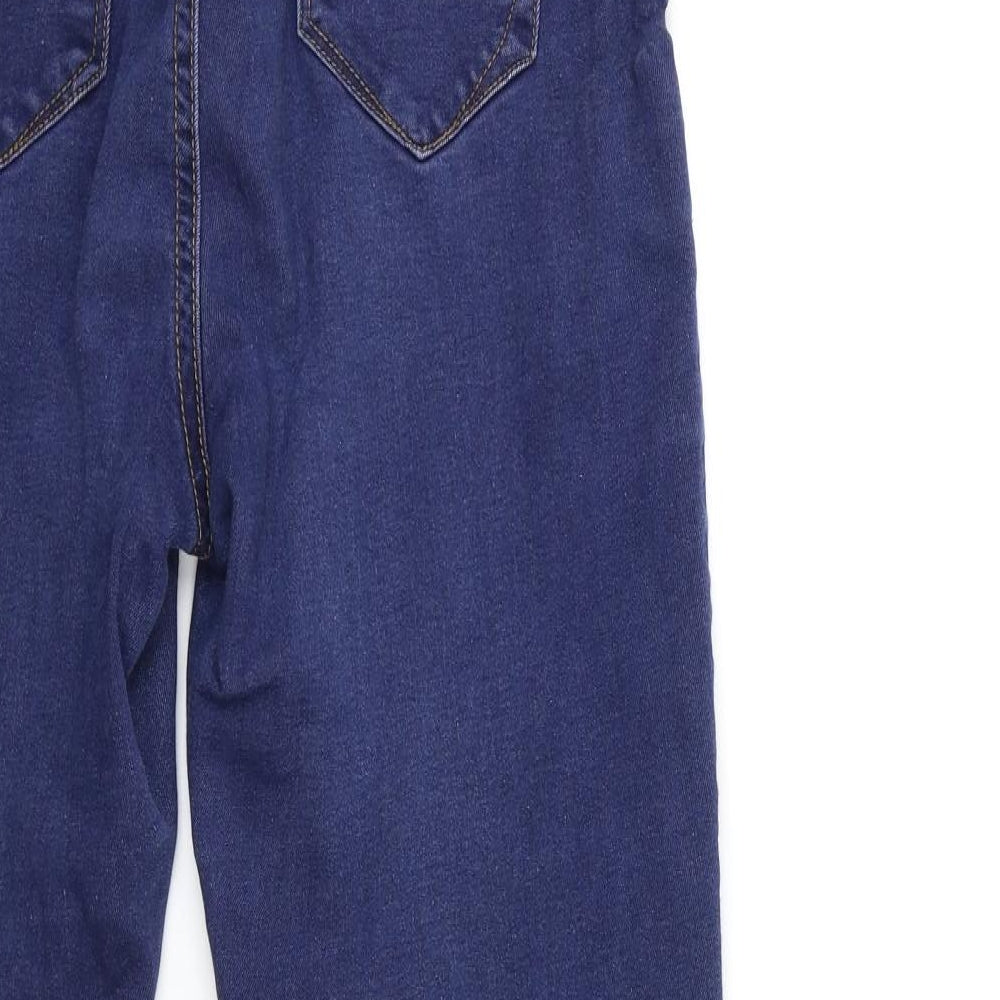 Denim & Co. Womens Blue  Denim Skinny Jeans Size 14 L23 in