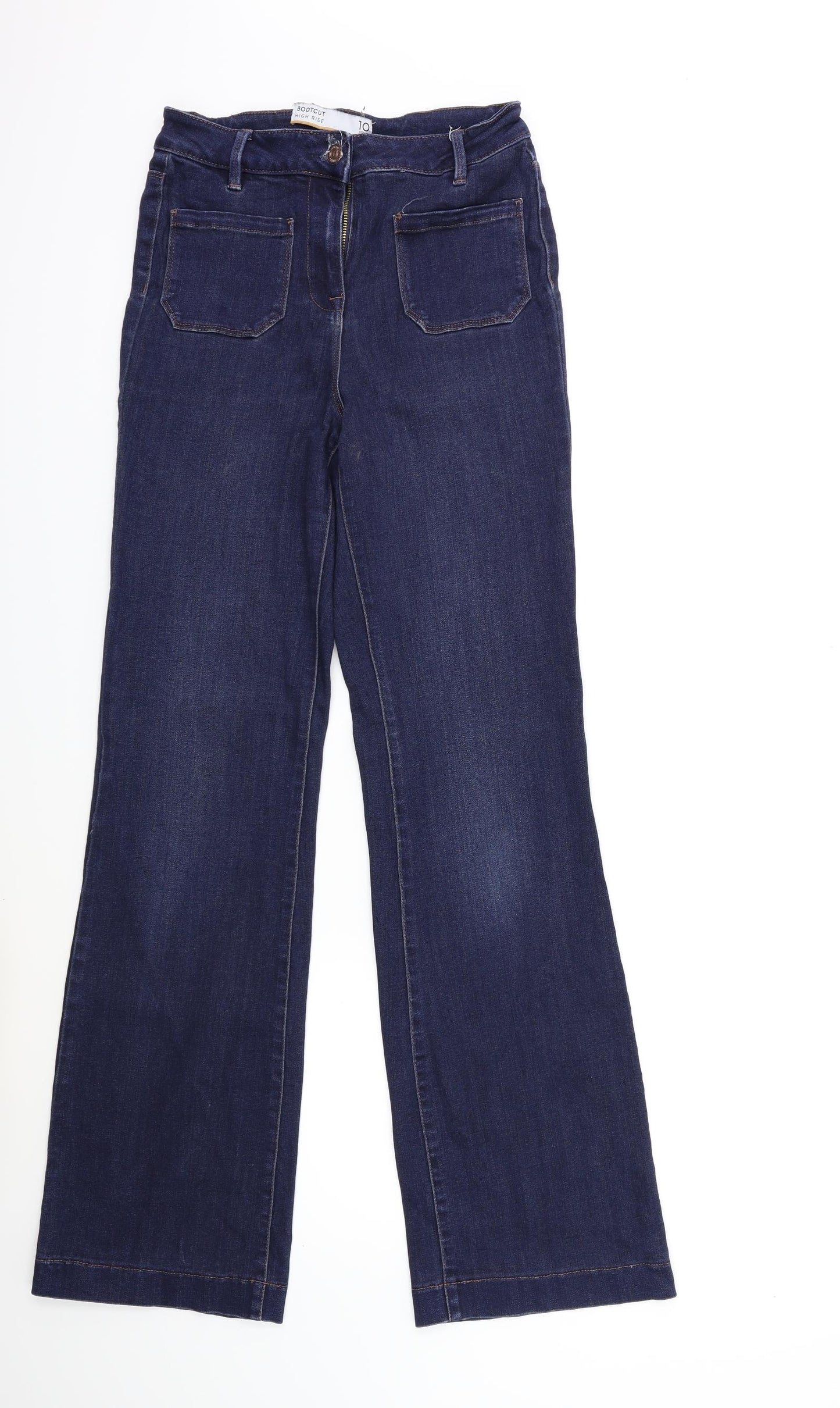 NXT Womens Blue  Denim Bootcut Jeans Size 10 L30 in