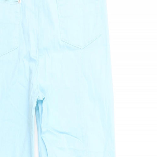GETER HAHM Womens Blue  Denim Straight Jeans Size 14 L25 in