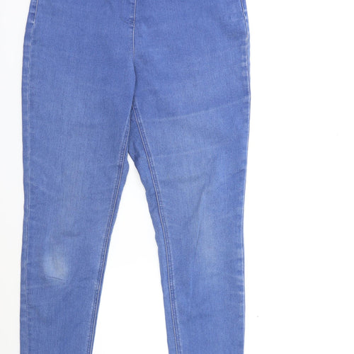 Bonmarché Womens Blue  Denim Skinny Jeans Size 14 L29 in