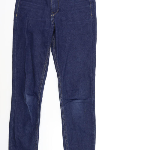 H&M Womens Blue  Denim Skinny Jeans Size 26 in L28 in